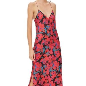 Topshop Petite Floral Slipdress